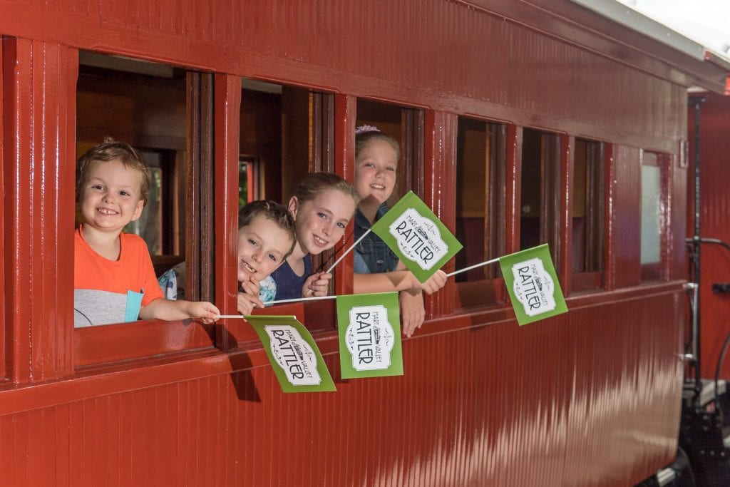 Mary Valley Rattler Children In Carriage