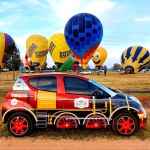Rattler On The Road At The Canowindra Intl Balloon Festival
